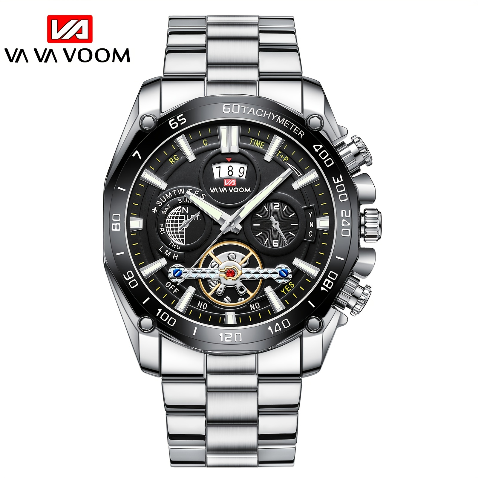 Simulated tourbillon best sale