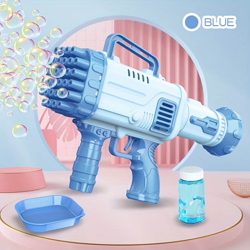  Bubble Gun Bazooka Bubble Machine 32 Hole Rich Bubbles