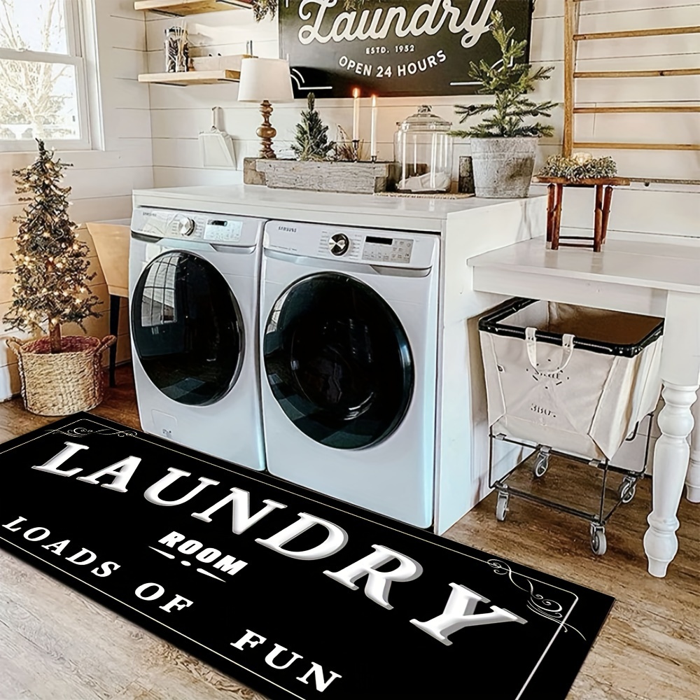 Non slip Water Absorbent Rug Machine Washable Laundry Room - Temu