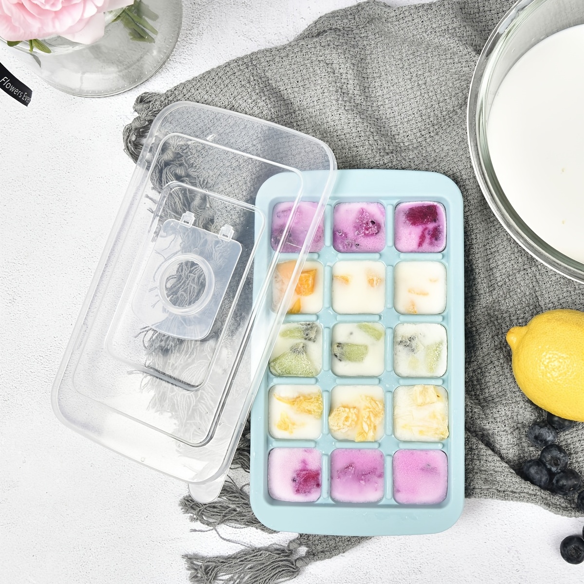 Removable Ice Box Refrigerator Ice Cube Maker Small Ice Cube Mould