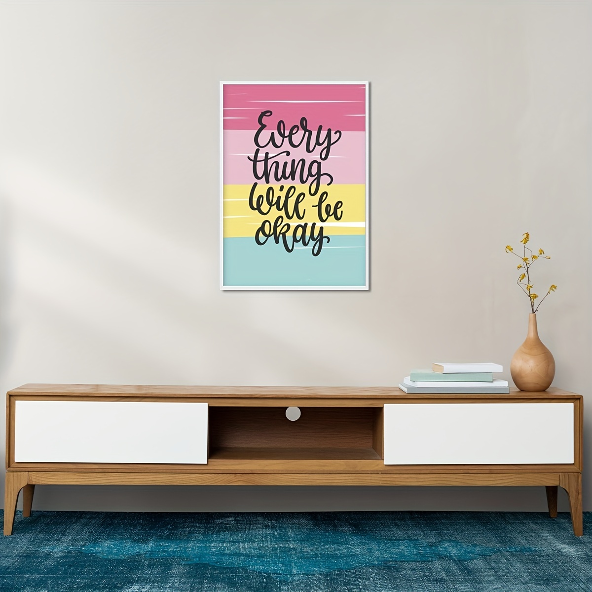  Baseball Poster Wall Art Inspirational God Quotes Poster Sports  Wall Decor Rustic Picture Canvas Prints Framed Modern Artwork for Home  Living Room Bedroom Gym Playroom 20x16: Posters & Prints