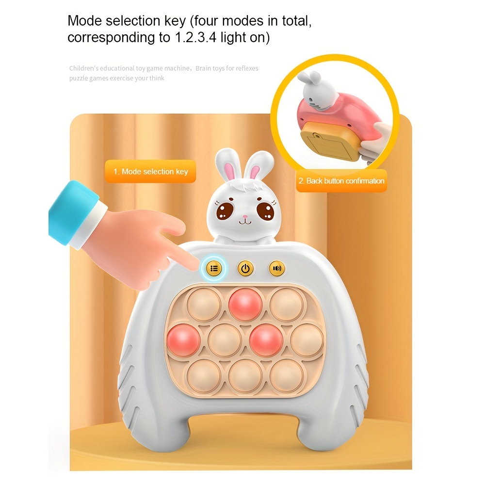 Bunny Quick Push Game Toys Concentration Training And - Temu