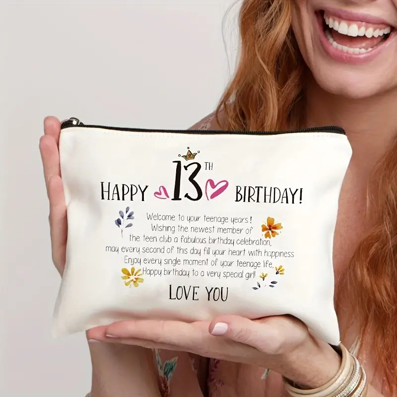 13th Birthday Gifts For Girls Makeup Bag Best Gift Ideas For - Temu