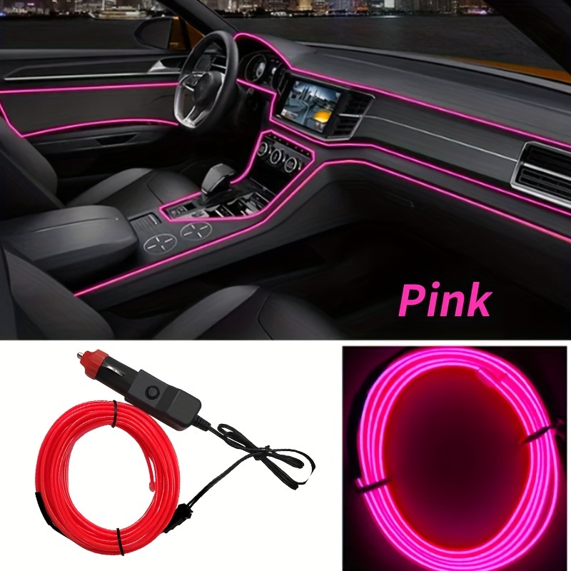 Car Ambient Lamp Led Neon Cold Light Auto Interior Mouldings - Temu