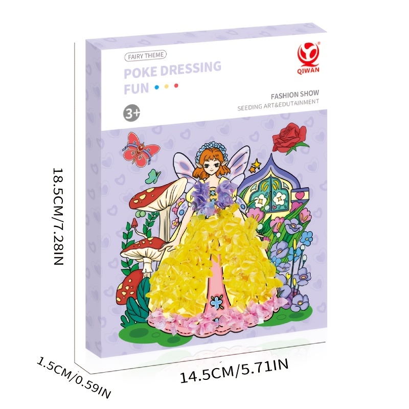 Livro de Desenho 3D para Meninas, Livro de Atividades para Vestir Princesas,  Kit de Artesanato para Vestidos de Princesa DIY, Livro de Educação  Artística para Crianças, (Rosa)
