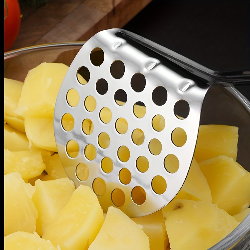 Potato Masher, Non-scratch Silicone Potato Masher, Kitchen Tool, Potatoes  Masher, Stainless Steel Wrapped In Premium Silicone, Potato Smasher, Kitchen  Gadget, Kitchen Item - Temu