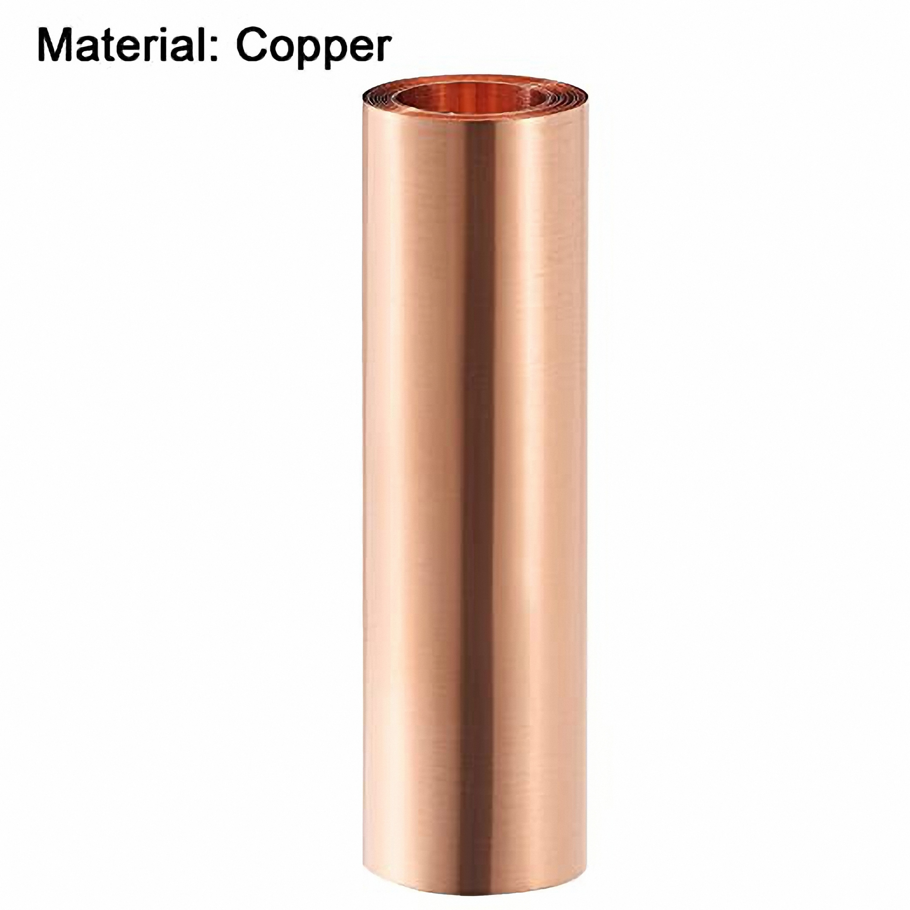 99.9% Pure Copper Tube Copper Pipe Length 250mm Select Size