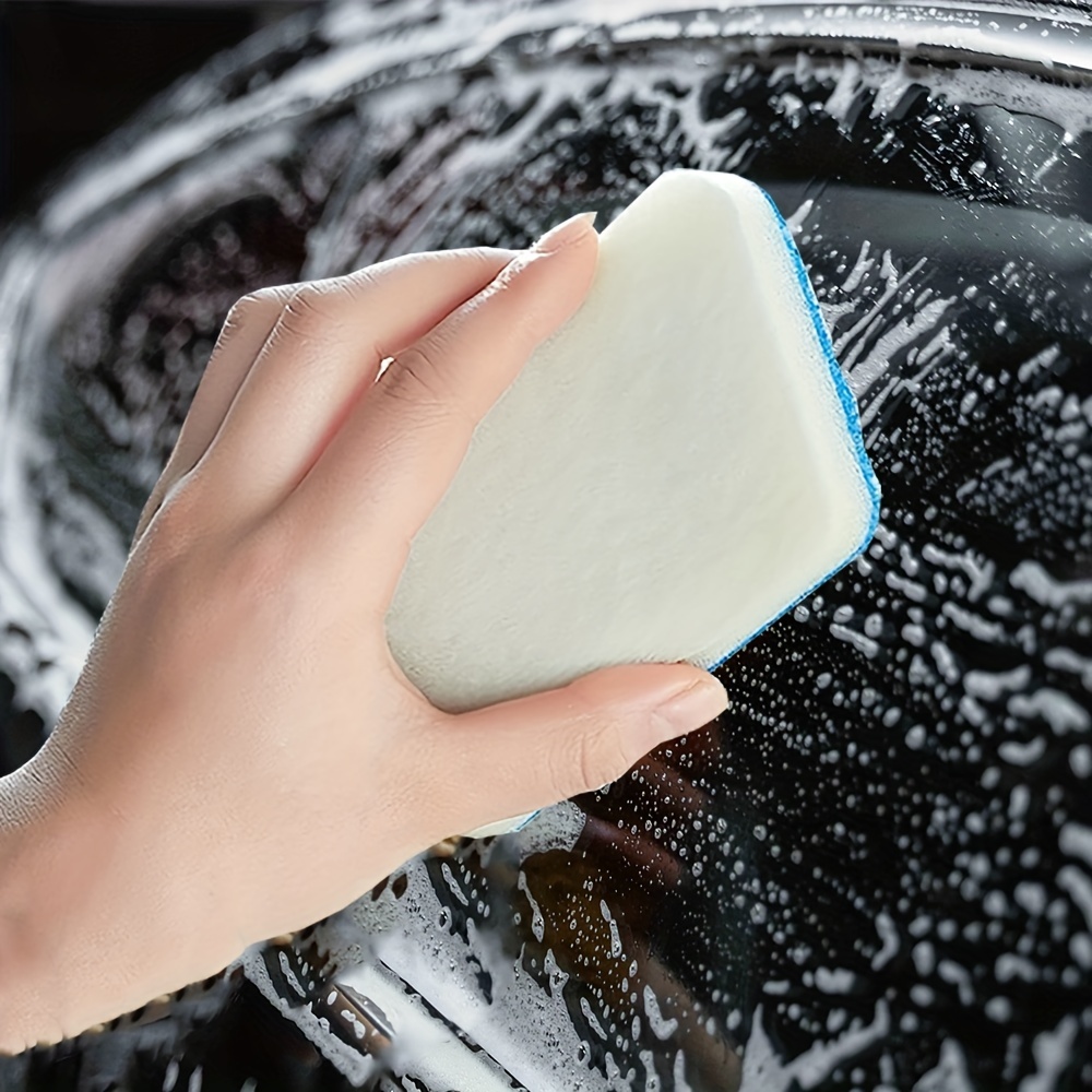 Multi-function Cleaning Sponge With Handle, Household Cleaning