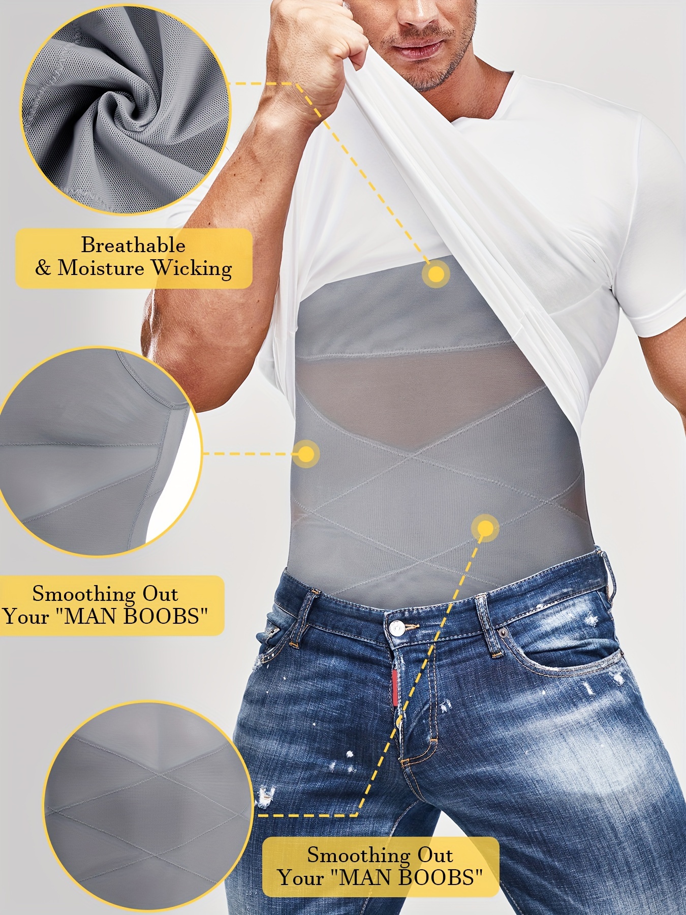 Valentina Mens Body Shaper Slimming Shirt Tummy Waist Compression Top Slim  Muscle Tank Shapewear Hot Comfortable Bodyshaper : : Clothing