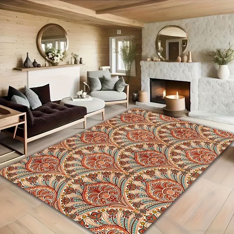 Tappeto Boho marocchino per soggiorno casa stile francese tappeti per  grandi aree comodino divano antiscivolo tavolino Mat tappeti per camera da  letto