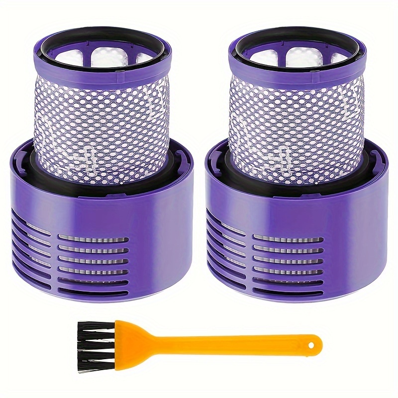 Washable Big Filter Unit For Dyson V10 Sv12 Cyclone Animal Absolute Total  Clean Cordless Vacuum Cleaner, Replace Filter