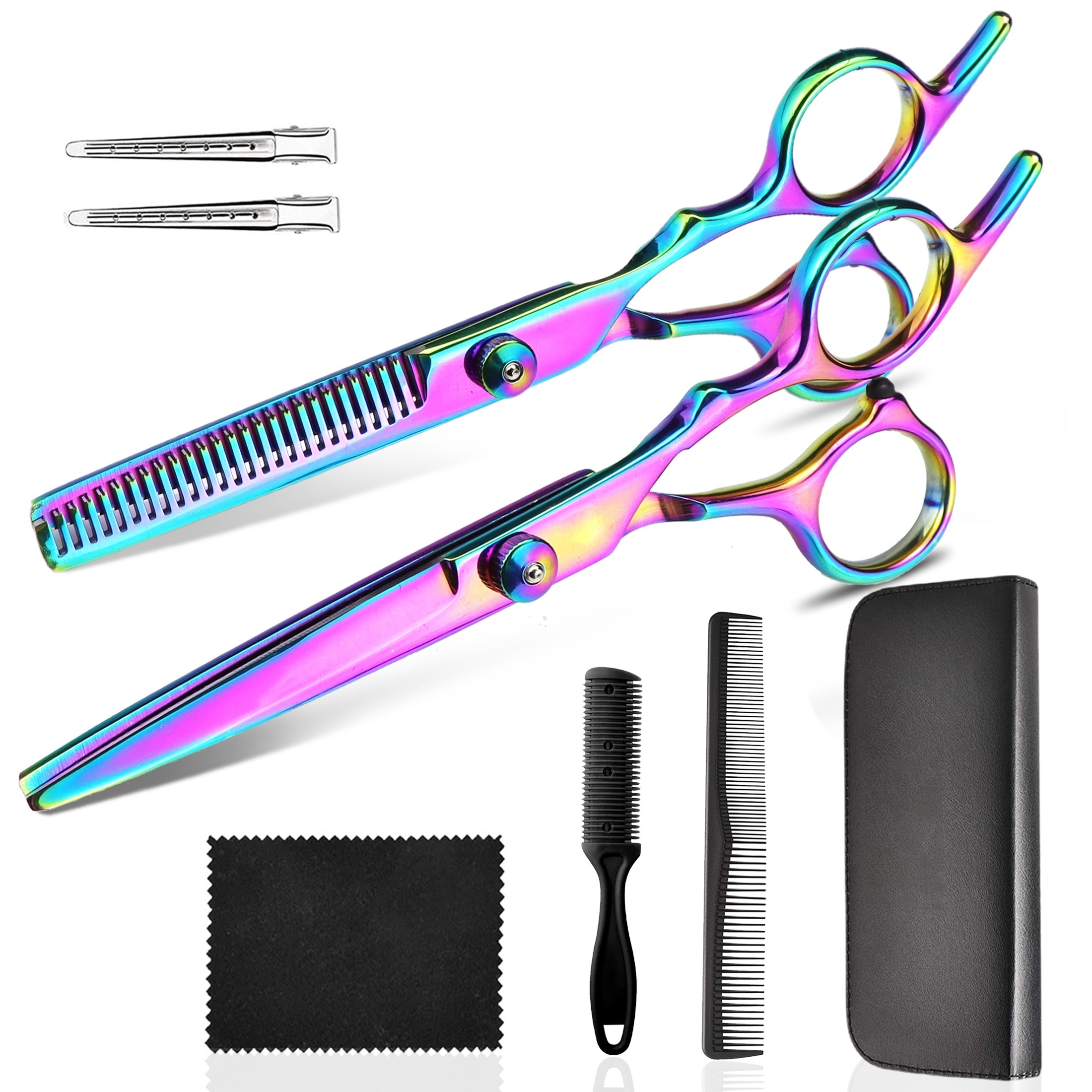 Hair Scissors Stainless Steel Professional Hair Cutting - Temu
