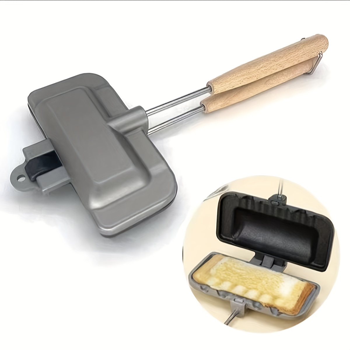 Small Waffle Pan, Delicious Upgrade! Mini Sandwich Machine, Unlock A New  Breakfast Experience! - Temu