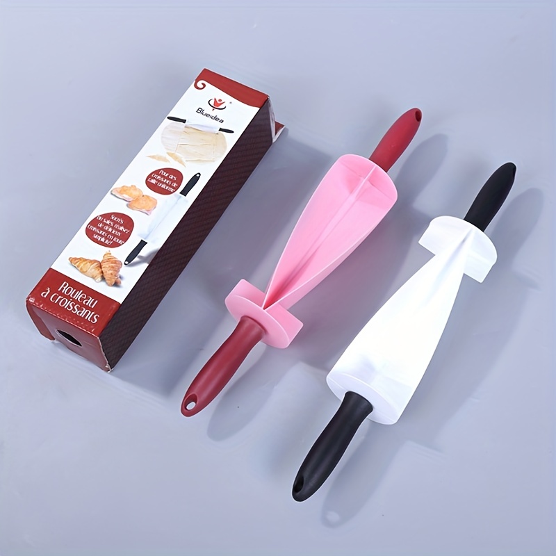 1pc Plastic Croissant Dough Cutter, Two Tone Roller Croissant Cutter For  Kitchen