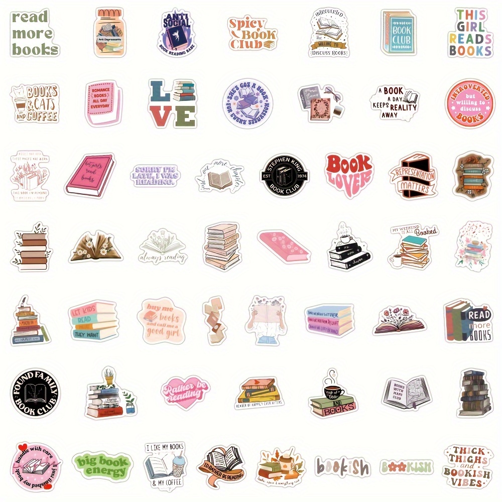 100 Pcs Vintage Stickers Pack,Aesthetic Journaling Stickers,Kindle Stickers  for Water Bottle Laptop Scrapbook Book Phone,Vinyl Stickers for Teens