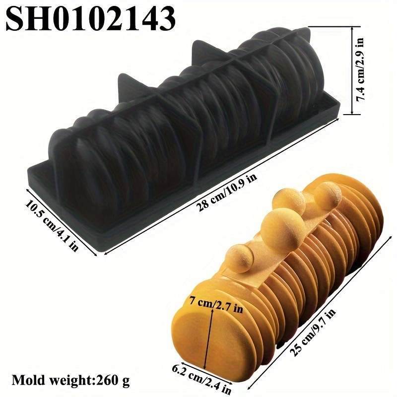 Image of Silicone Bread & Mousse Cake Mold - Versatile Kitchen Baking Tool For Desserts And Pastries