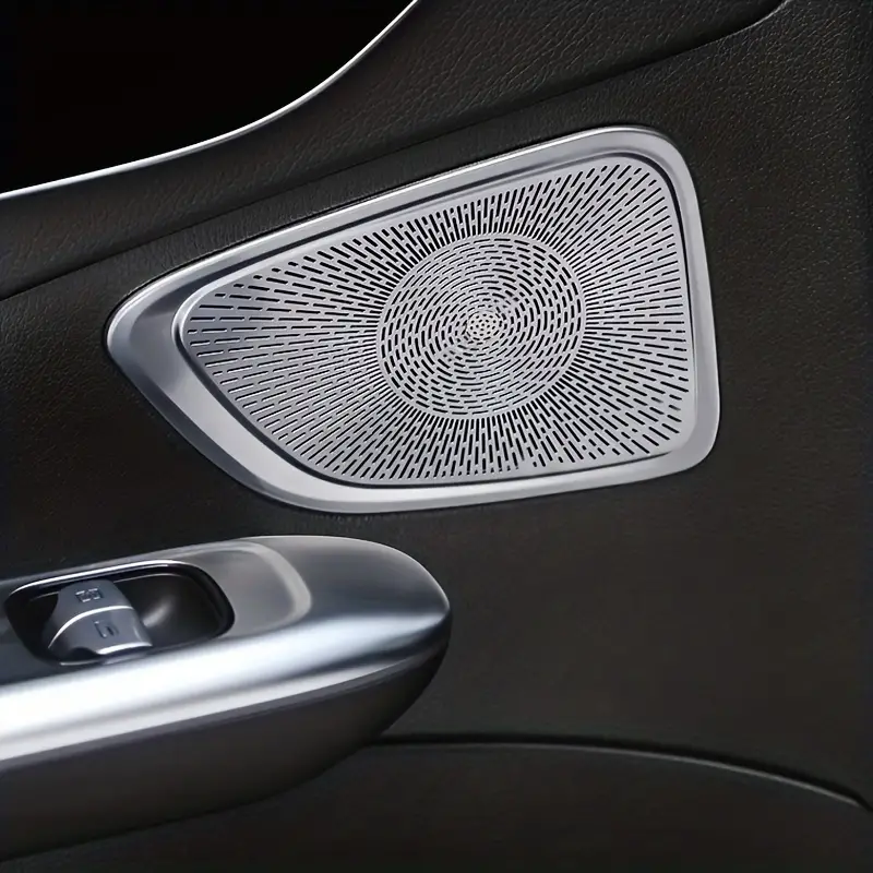 Pour Mercedes Benz Pour GLC X254 2023 2024 Voiture Haut-parleur Porte  Haut-parleur Panneau Autocollants Couverture Garniture Accessoires Style