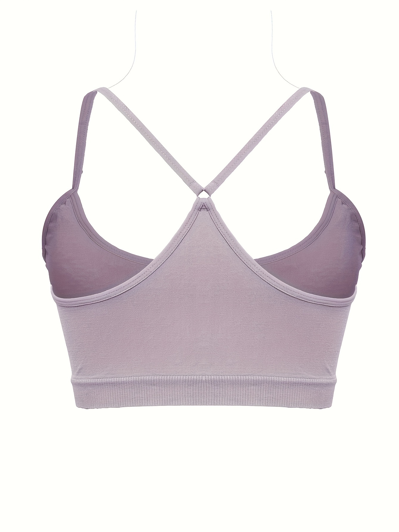 Lilac Bralette for Women for Yoga