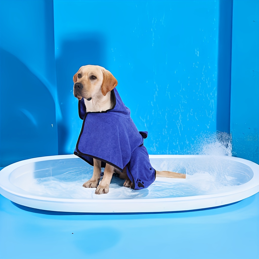 Serviette pour chien absorbante microfibre