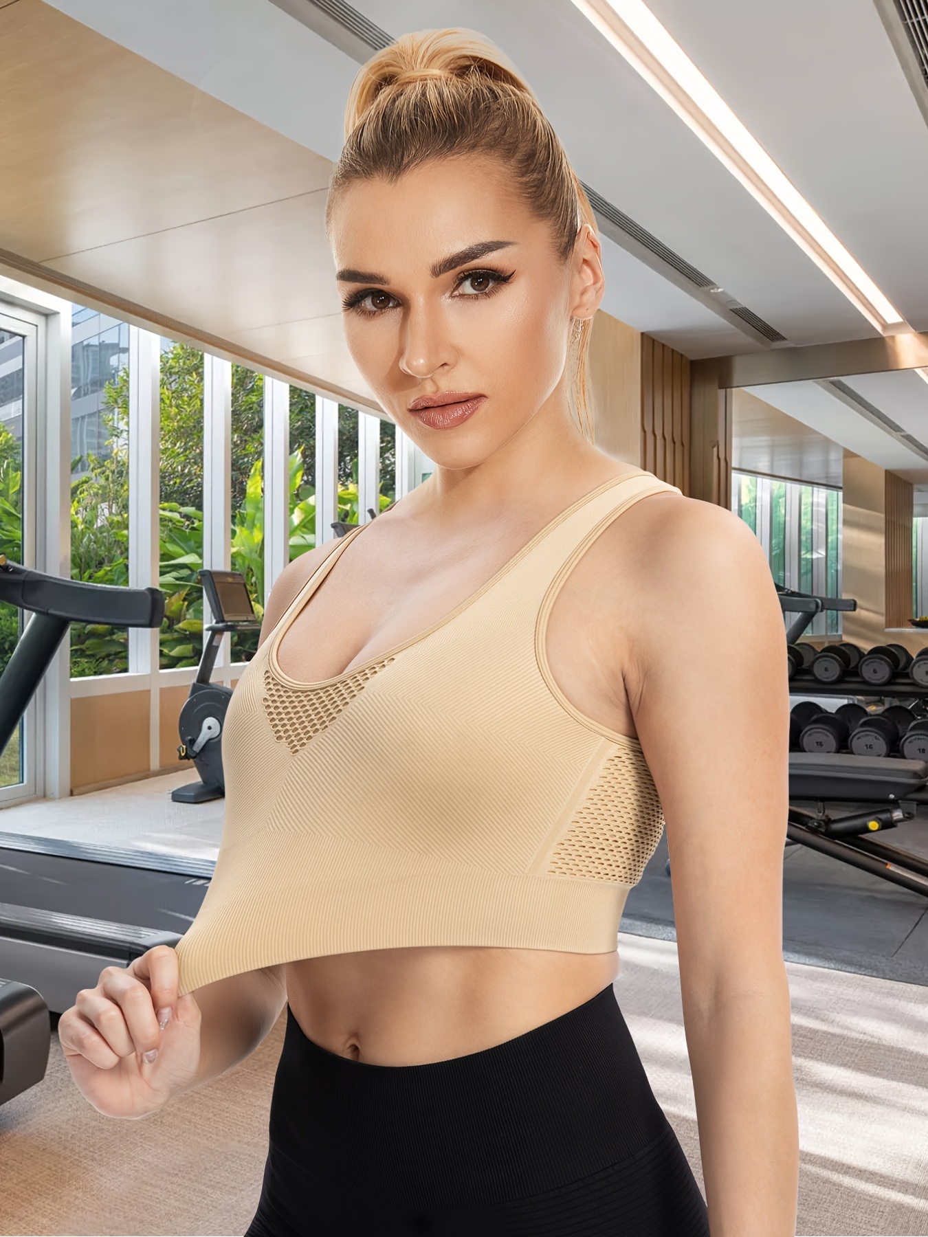 Women's High Impact Full Coverage Non-Padded Sport Bra