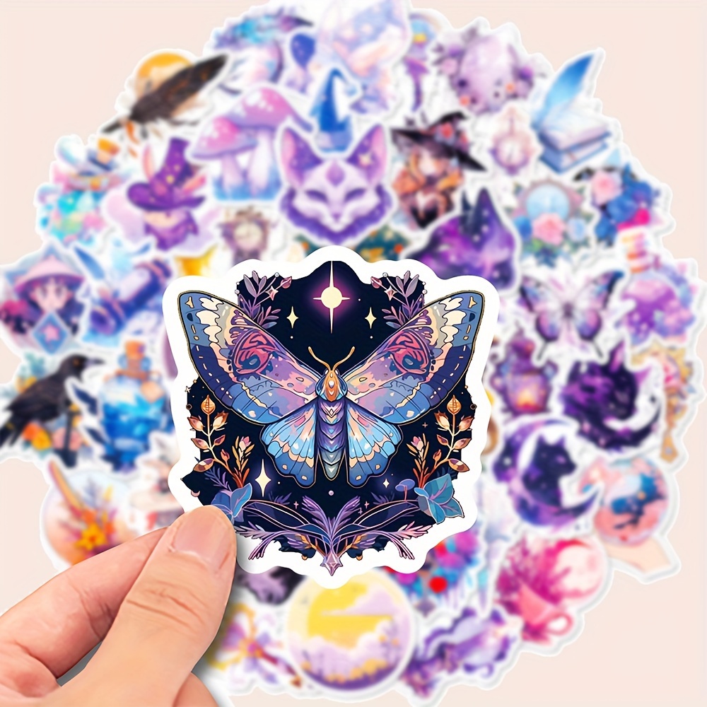 Butterfly Fairy Stickers For Motorcycle Laptop Water Bottle - Temu