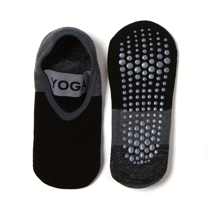 Calcetines Yoga Dos Tonos Correas Cruzadas Calcetines - Temu
