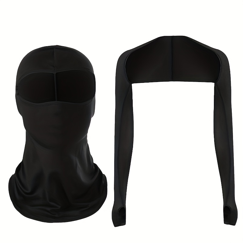Sun Protection Shawl & Face Mask Set - Stay Safe Outdoors