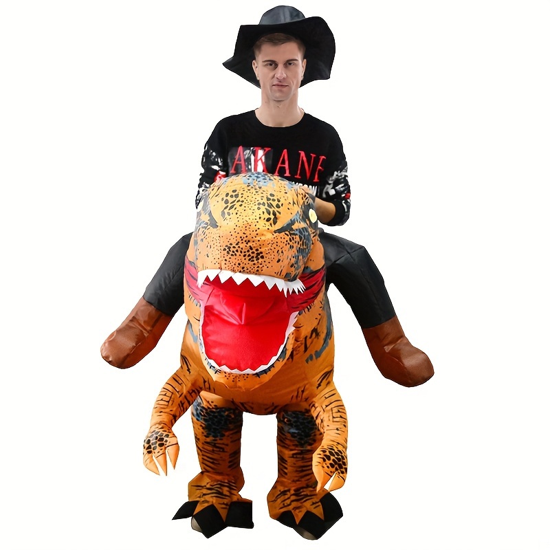 COSTUME DINOSAURO GONFIABILE Chansted 3D stand equitazione abito cosplay  EUR 22,53 - PicClick IT