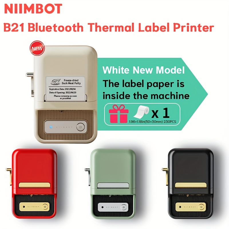 Niimbot Label Maker Machine D110 Sticker Printer Maker With - Temu