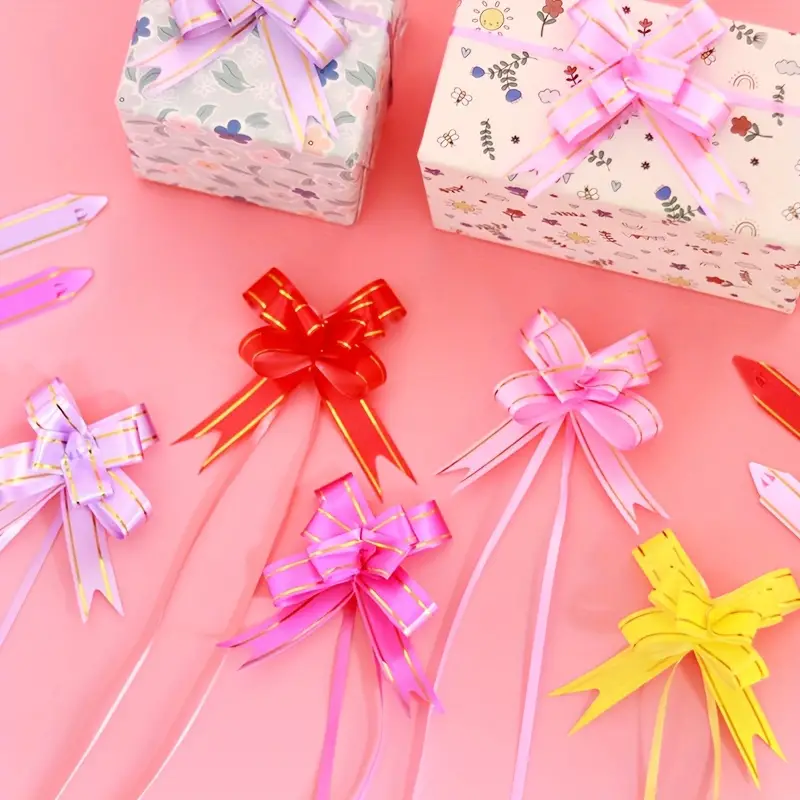 Pull Bows: Add A Touch Of Elegance To Your Gift Wrapping - Temu