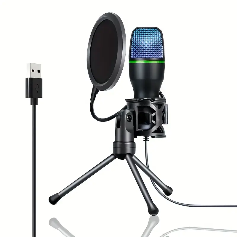 Usb Microphone For Recording And Streaming On Pc And pop - Temu