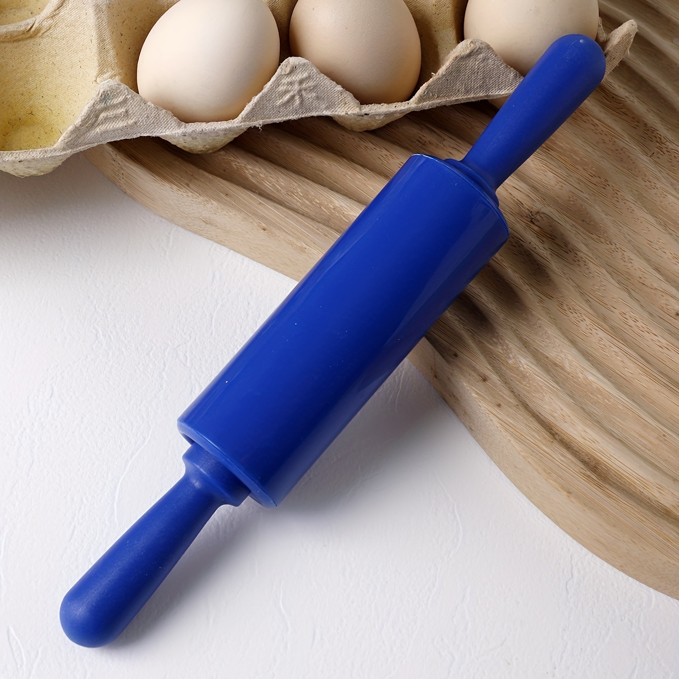 15in Rolling Pins for Baking, Non-stick Plastic Rolling Pin Fondant Dough  Pastry Roller for Pizza Pie Crust Bread Cookie Dumpling Skin