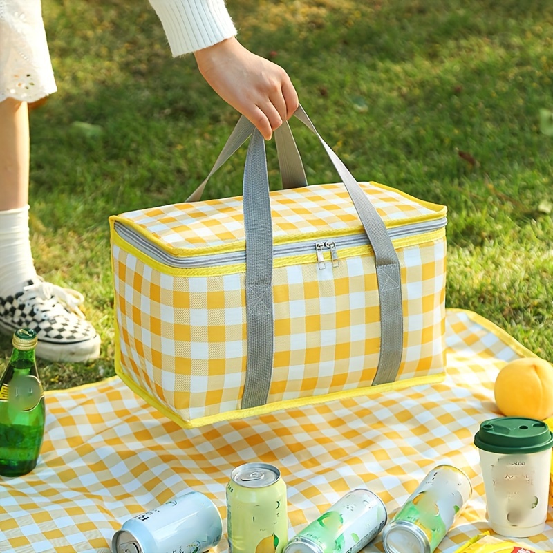 1 Stück Isolierter Picknickkorb Tragbare Zusammenklappbare - Temu Germany
