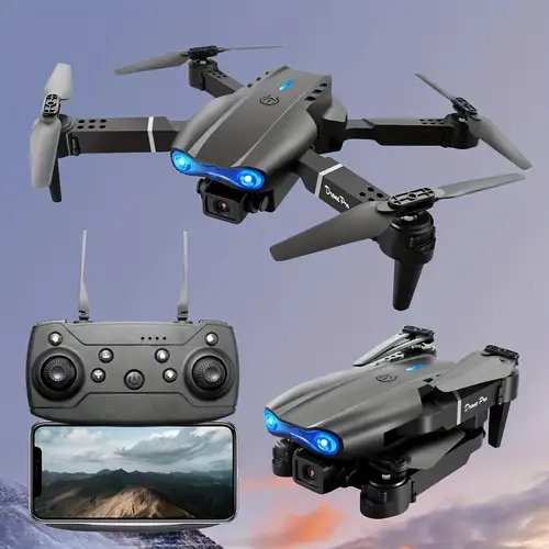 E99 Pro Drone Cámara Hd Wifi Fpv Hd Quadcopter Rc Plegable - Temu