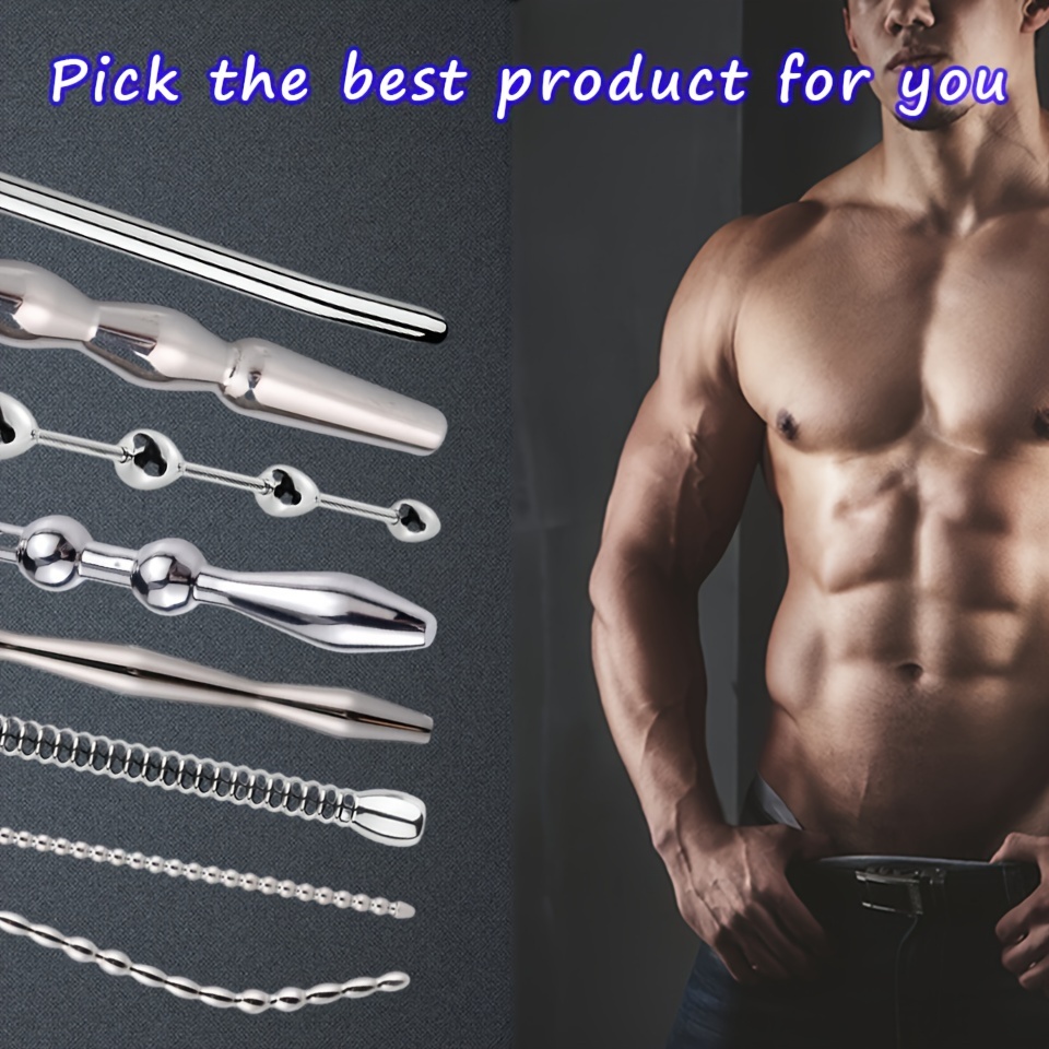 Metal Sex Toys Men s Penis Plug Toy Smooth Urethral Sounding