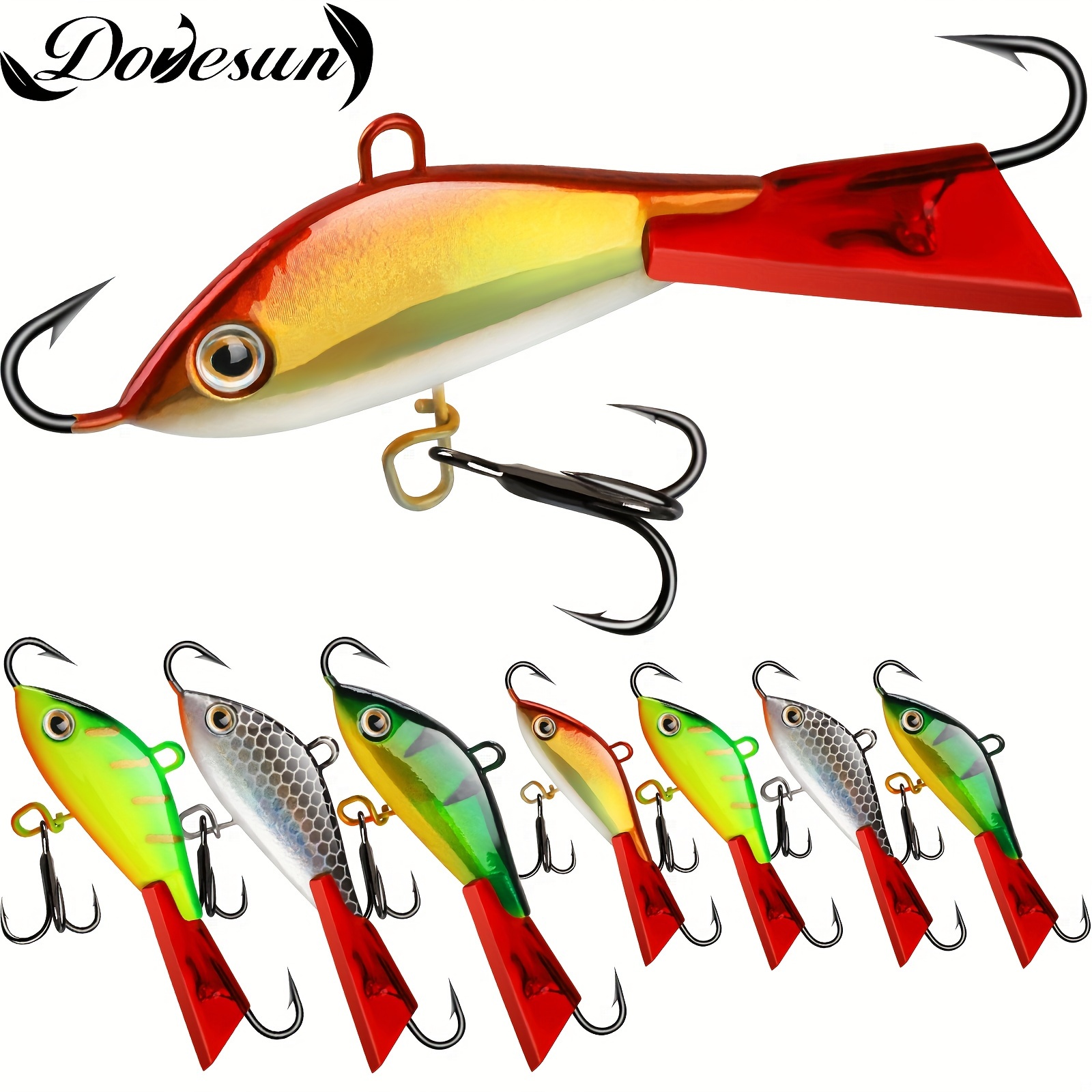 Treble Hooks With Spinners - Temu