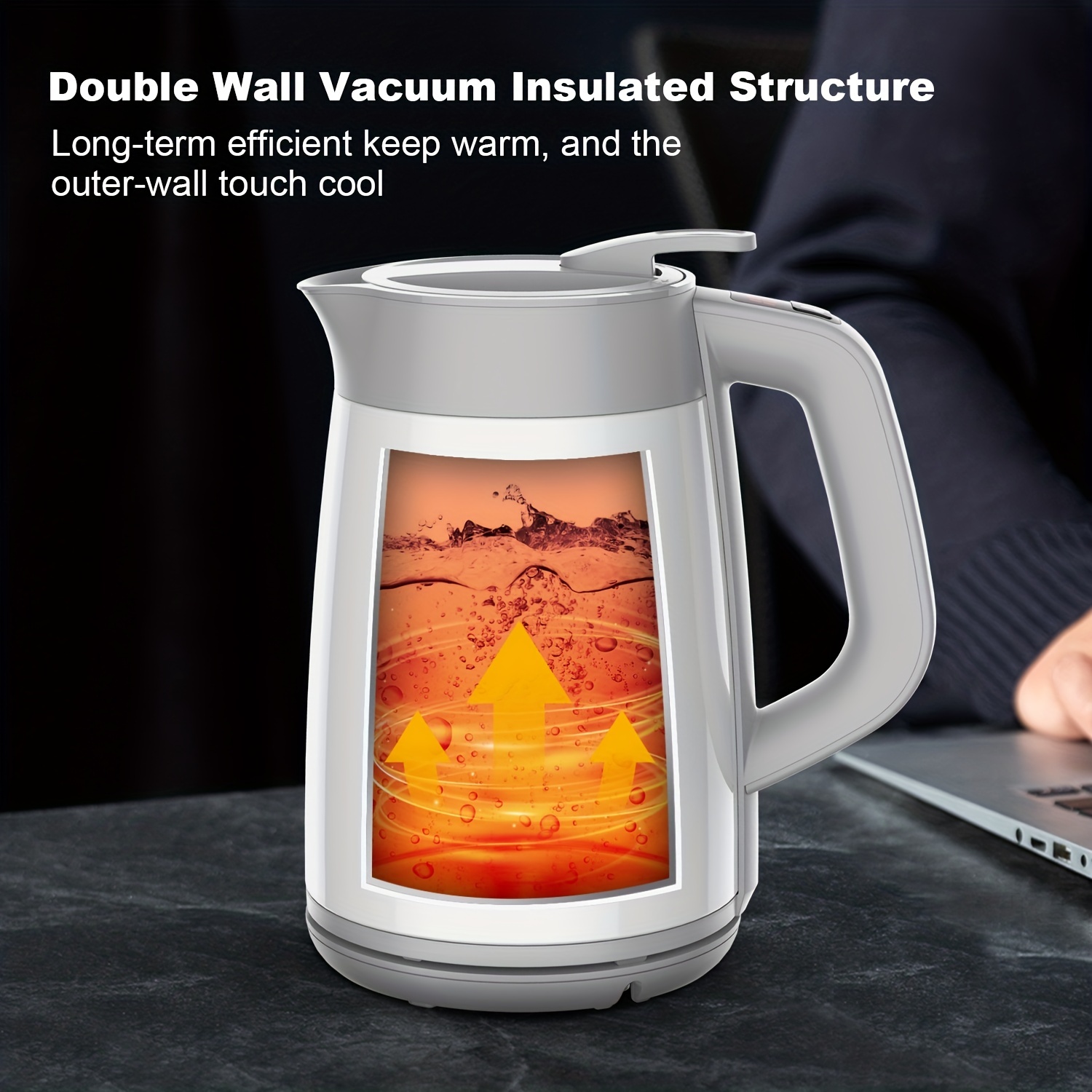 Why Insulated Vacuum Kettle Can Keep Water Warm?