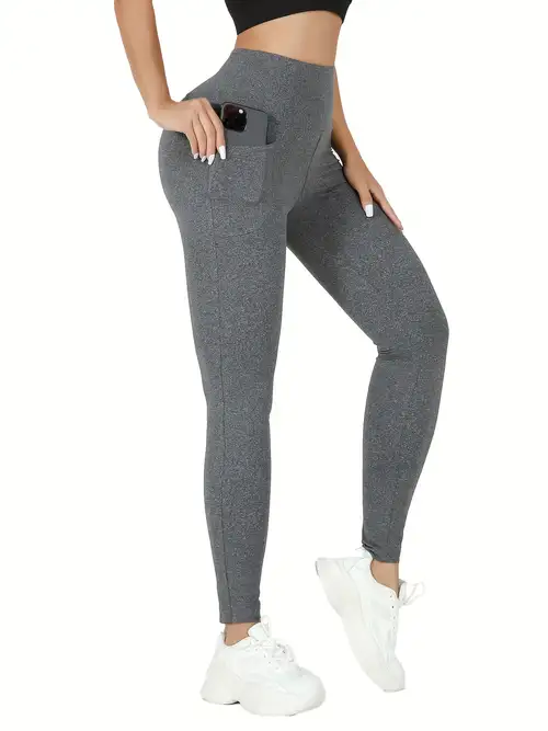 High Waisted Yoga Capri Pants For Women With Pockets Workout