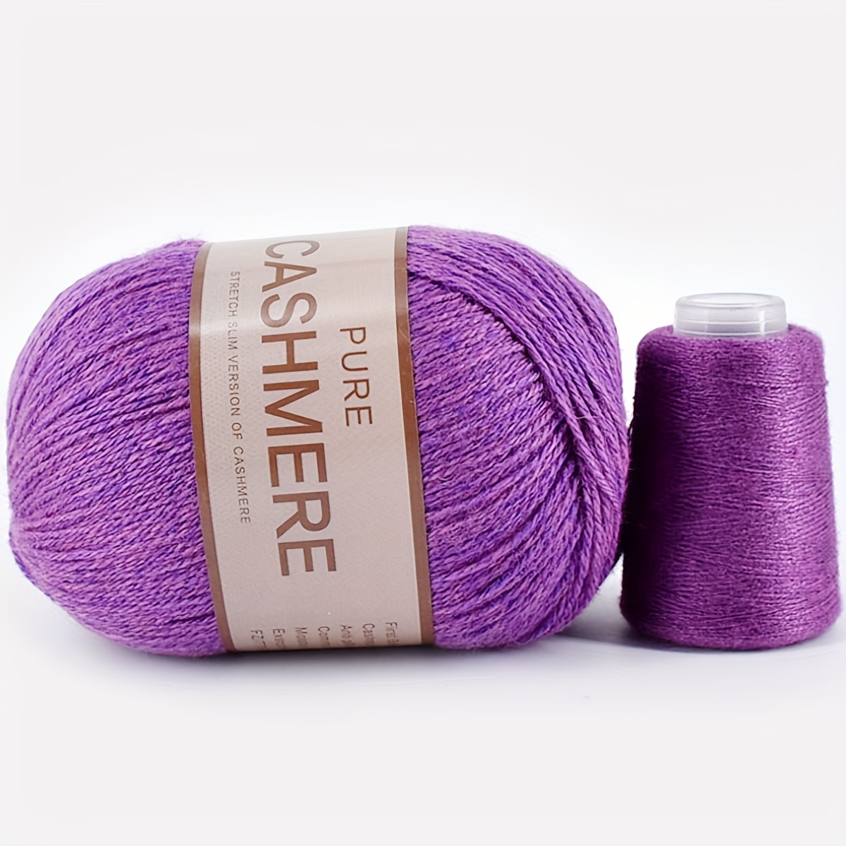 Cashmere Yarn Soft Fine Yarn For Knitting Crocheting High - Temu