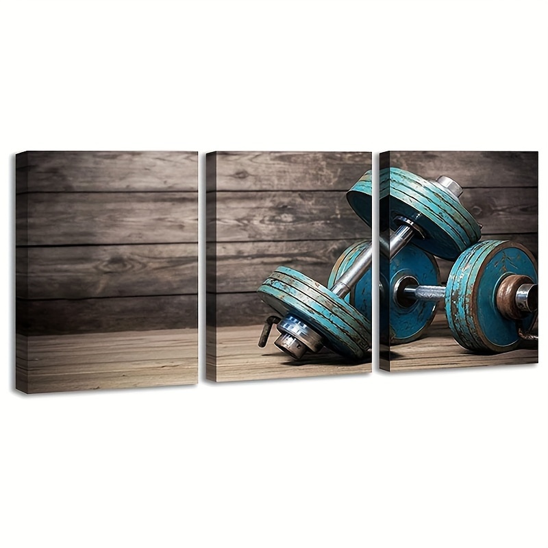 Canvas Poster Modern Art Fitness Wall Decoration - Temu