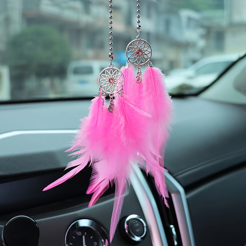 Damen Auto Rückspiegel Anhänger Weibliche Metall Home Dekoration Hängende  Ornamente Traumfänger Exquisite Tür Nummer Hängende Ornamente Geschenke