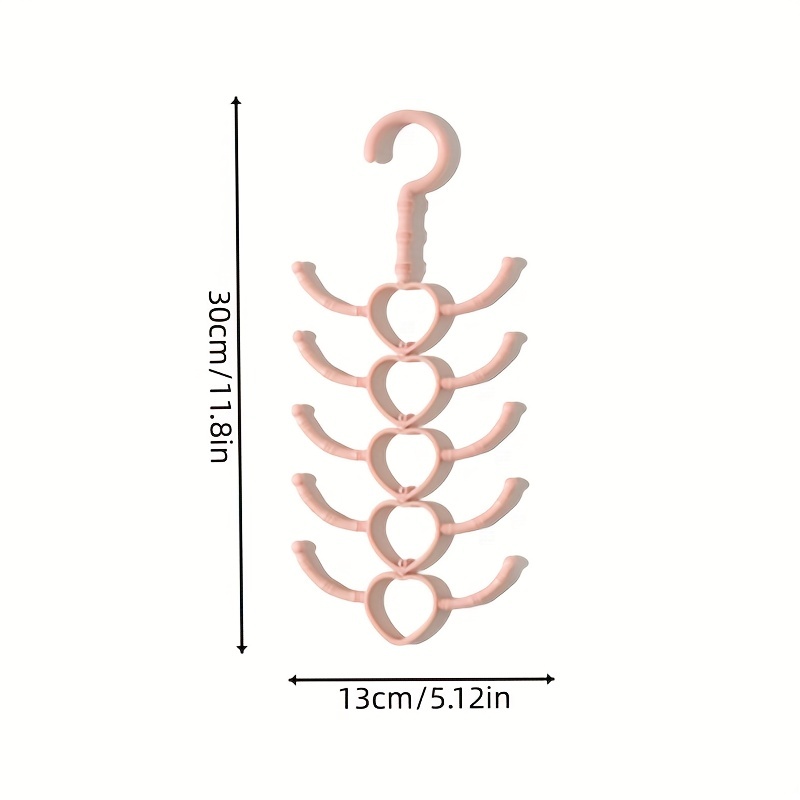 360 Rotatable Hat Rack Shoe Hook Belts & Scarf Hanger