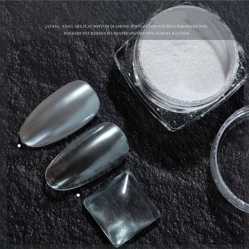 Pearl Shell Powder Aurora Iridescent Nails Powder - Temu United Arab  Emirates