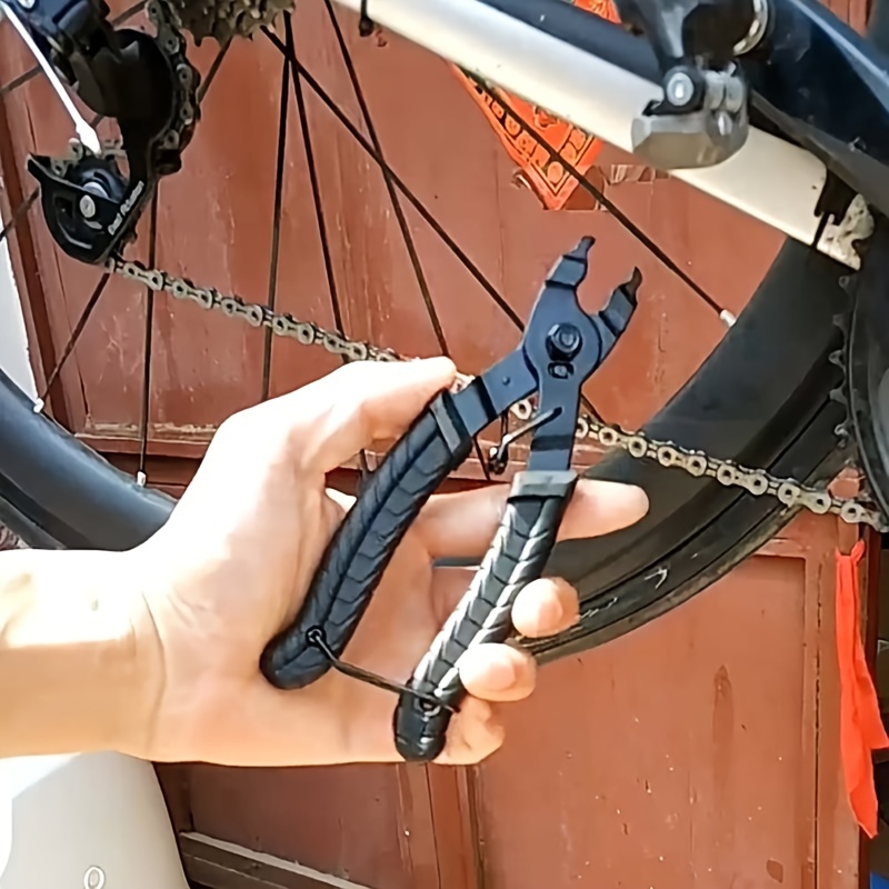 2 pièces pince à dégagement rapide de chaîne de vélo outil de retrait de  pince à bouton magique