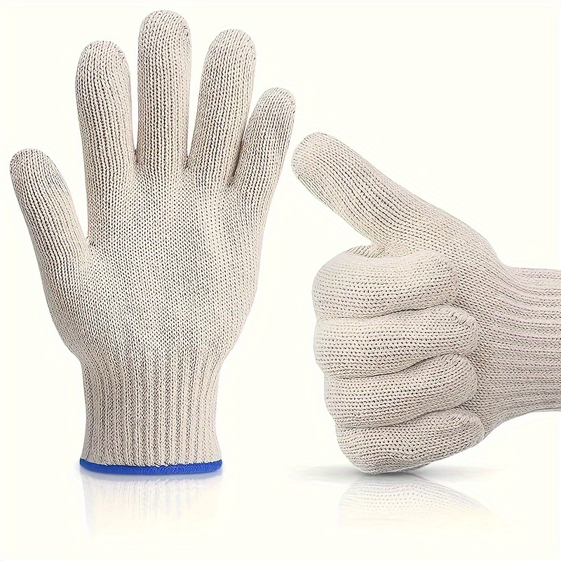 1 Pair Heat Resistant Gloves Oven Gloves Heat Resistant With - Temu