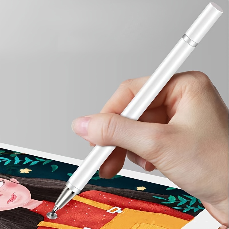 1pc Capacitive Pen Painting Tablet Mobile Phone Touch Screen Touch With Magnetic Suction Silicone Disc Stylus