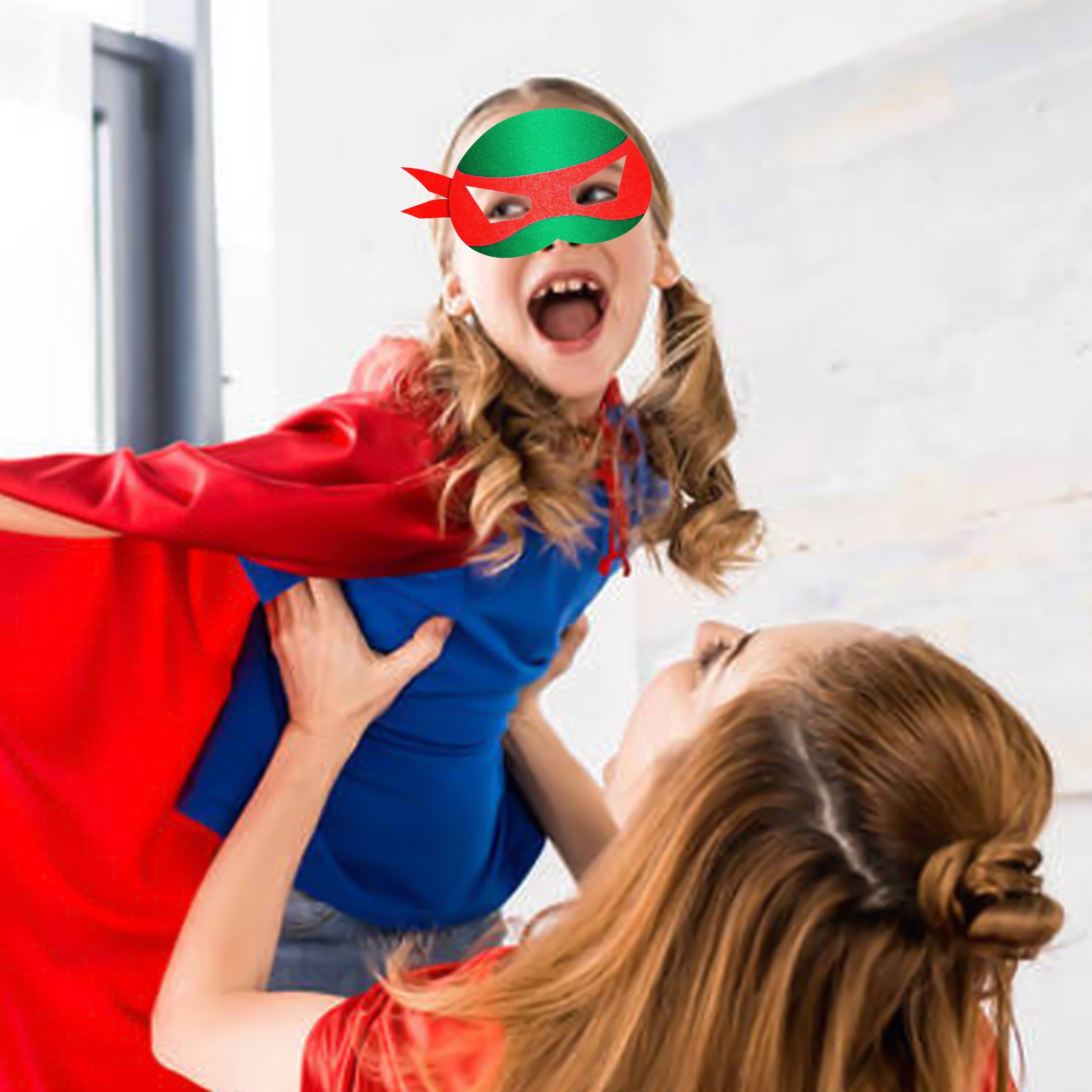 9 Uds. Máscaras de fieltro de superhéroe para niños máscaras de superhéroe  con cuerda elástica fiesta Cosplay favorece máscaras para fiesta de  Halloween