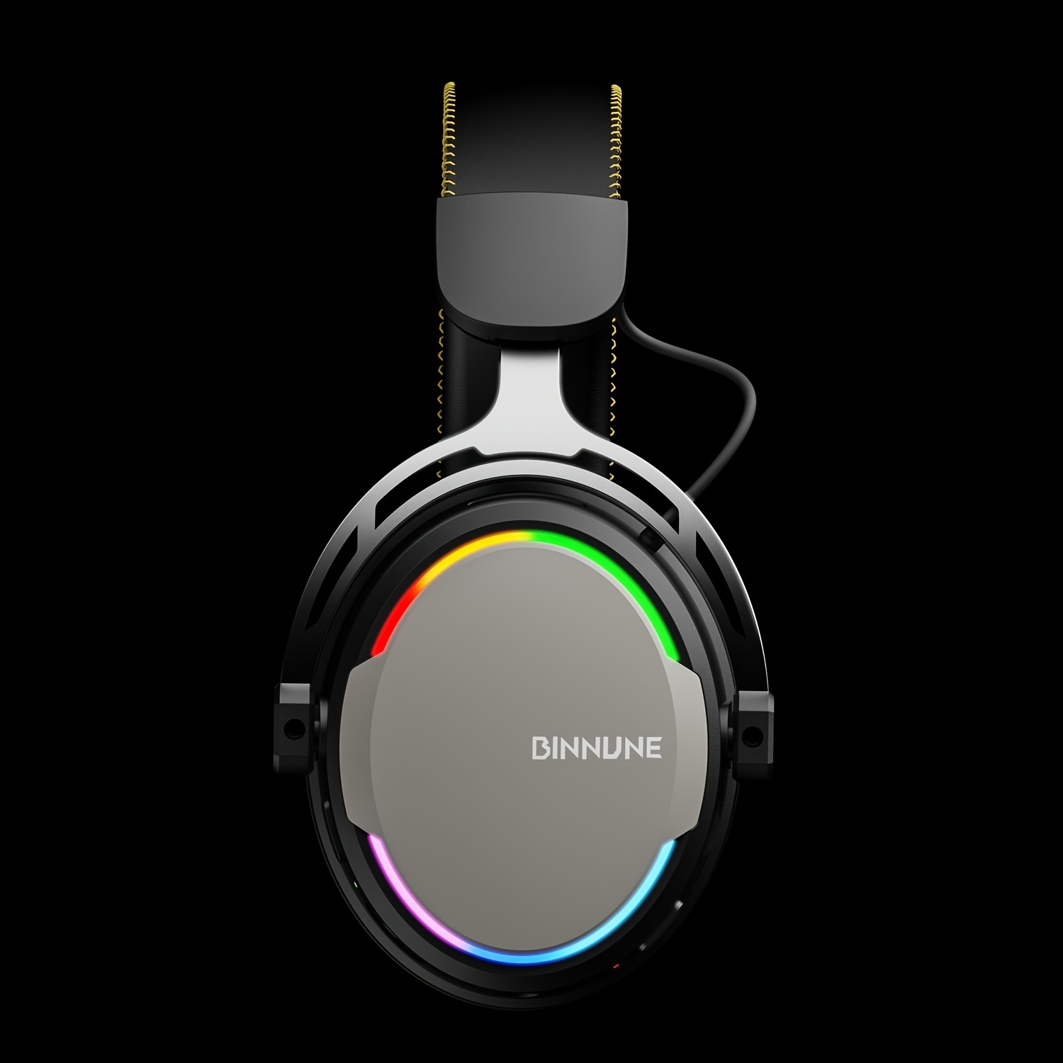 BINNUNE Cascos Inalambricos Gaming Auriculares Bluetooth con Micro