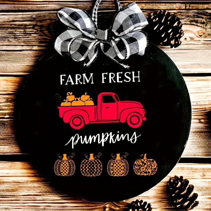 Farm Fresh Pumpkins Reusable Silk Screen Stencils Self - Temu