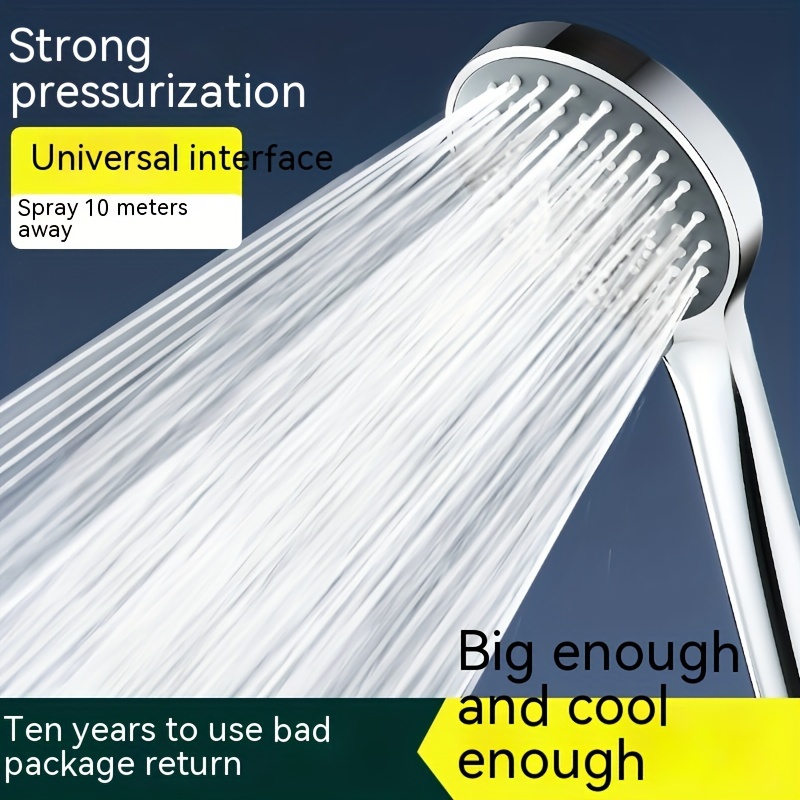 Handheld Shower Head, Multi Functional High Pressure Shower Head With 10  Modes, Daily Shower Spray With 59” Stainless Steel Hose And Adjustable  Brass Bracket, Bathroom Accessories - Temu Czech Republic